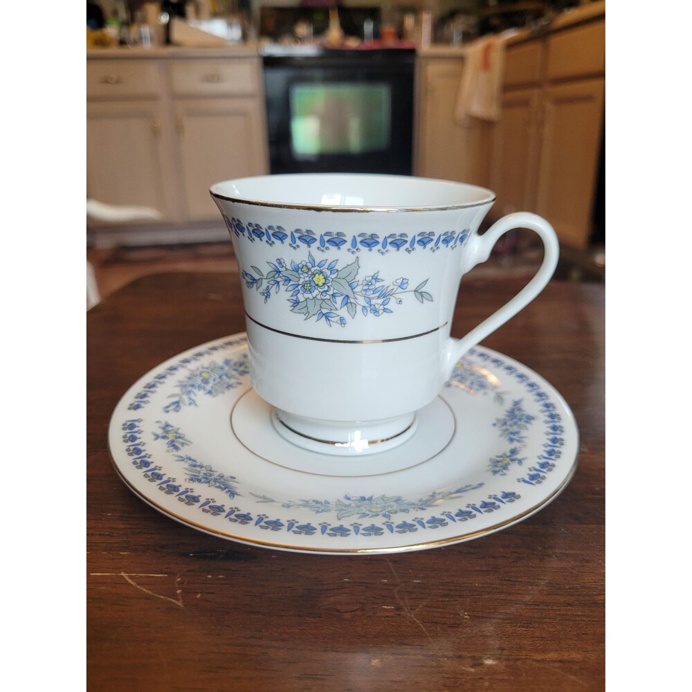 Vintage teacup and saucer set